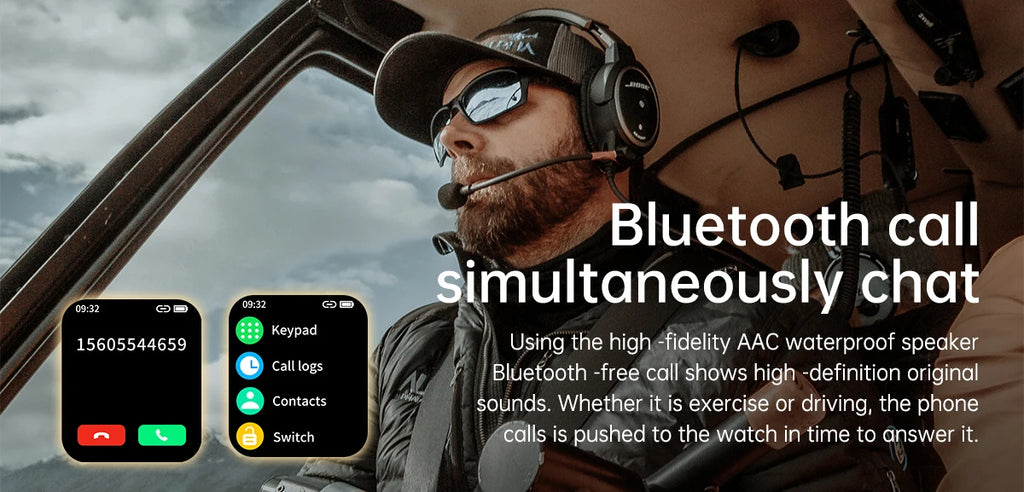 Reloj Inteligente con Monitor de Actividad Física y Bluetooth
