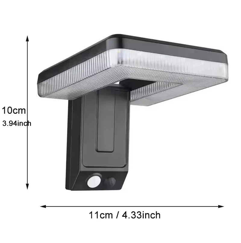Lámpara Solar de Jardín LED con Sensor de Movimiento