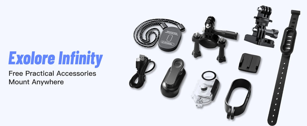 Mini Cámara de Acción 4K WiFi con Soporte para Casco