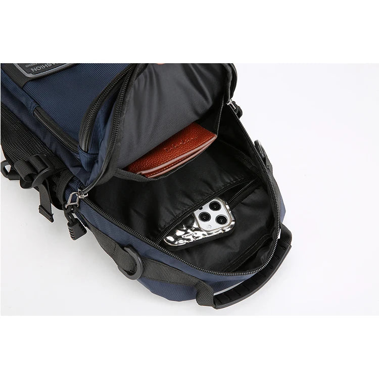 Bolso Bandolera Funcional y Moderno - Bolso de Pecho, de un Solo Hombro, Correa Ajustable, Perfecto para Viajes y Uso Diario