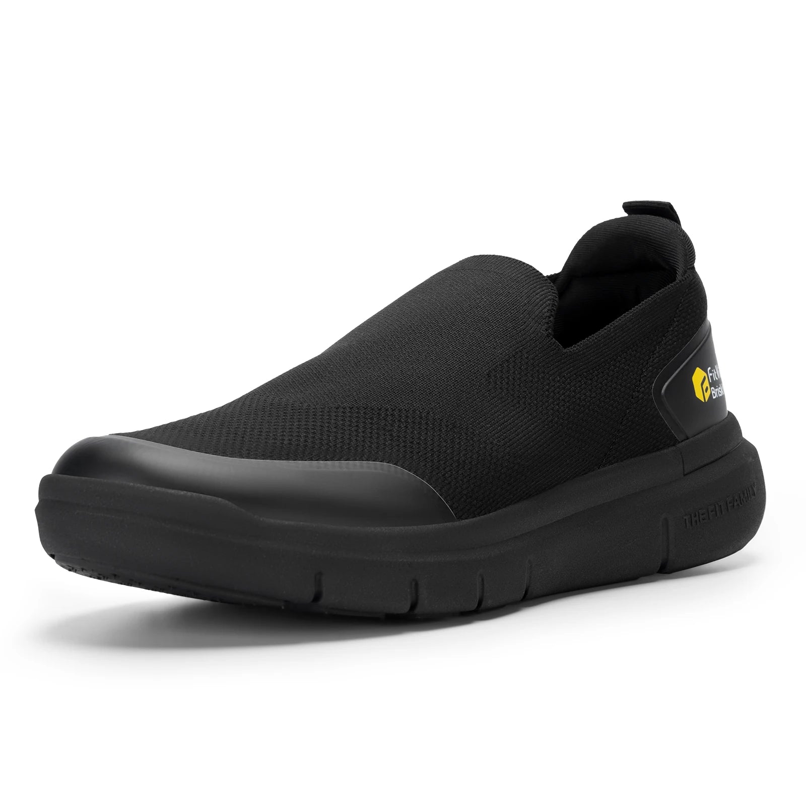 FitVille Zapatos para caminar para hombre, zapatos para fascitis plantar extraanchos, ligeros para pies hinchados, alivio ortopédico del dolor en el pie