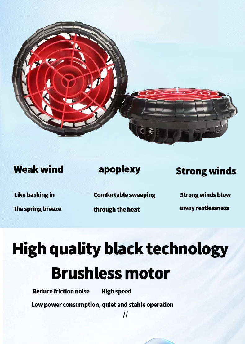 Ventilador para Chaleco de Refrigeración