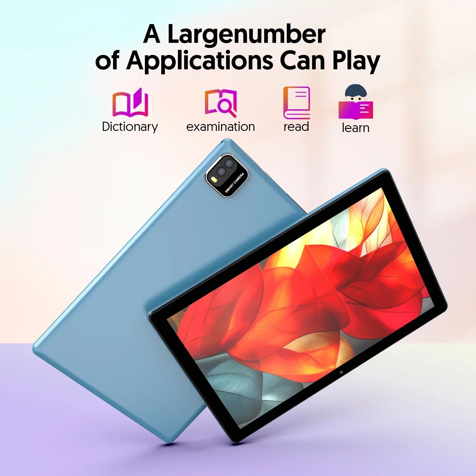Tablet Android 15 BAKEN 10 pulgadas 12GB RAM 64GB Quad Core WiFi 5G