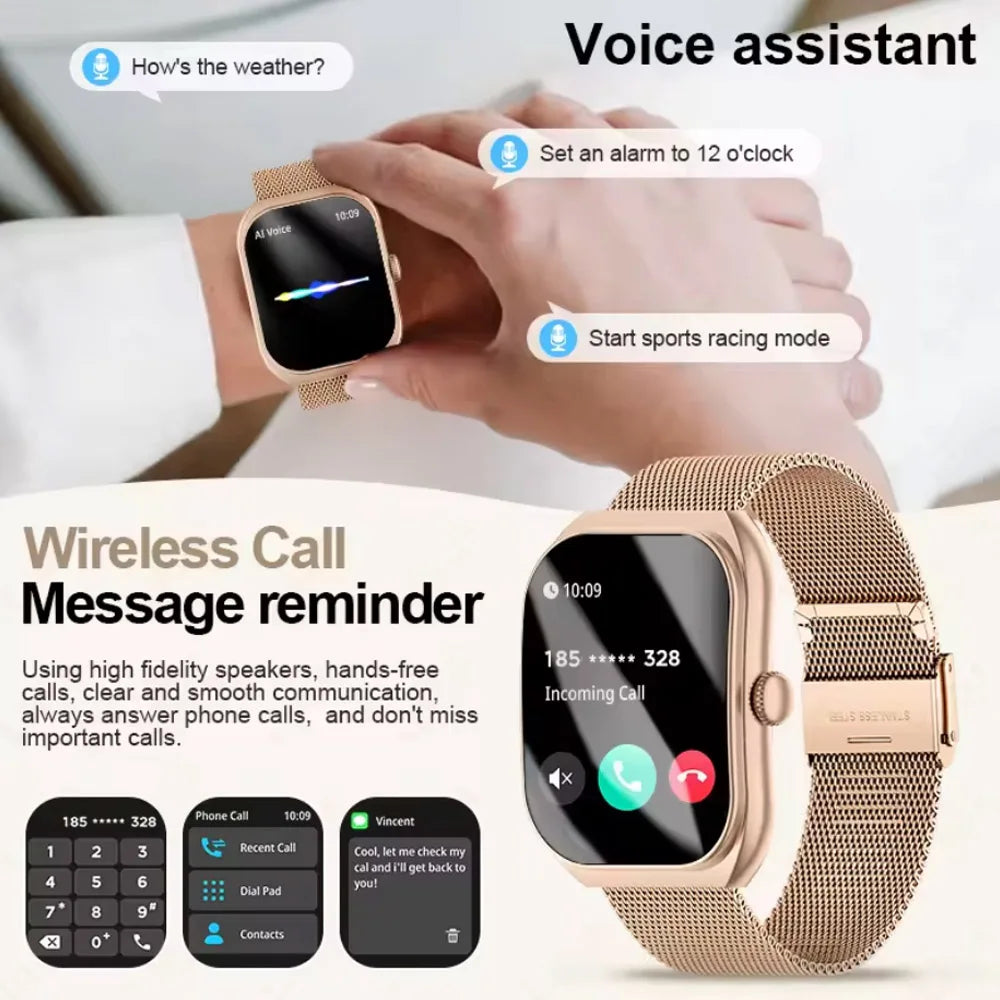 Reloj Inteligente Mujer Esferas Personalizables