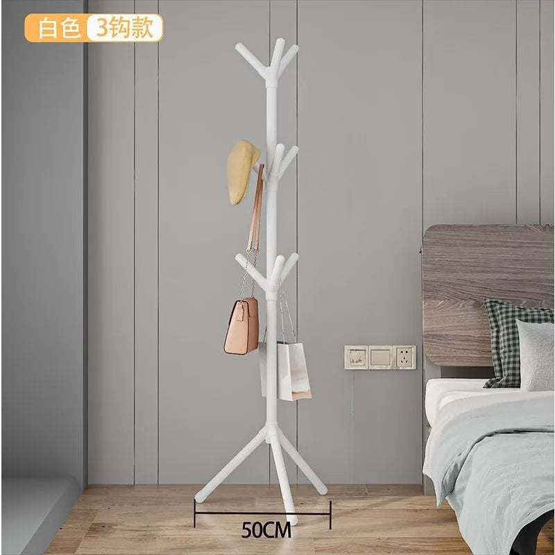 Perchero de pie minimalista con barra única
