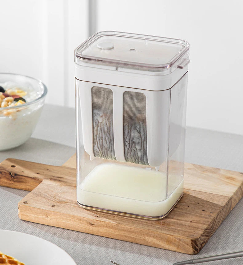 Filtro de yogur colador de alimentos máquina de yogur griego pantalla de filtro extracción en frío herramientas de separación de suero separador de humedad de queso