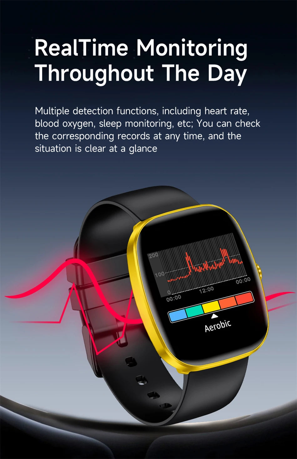 Reloj Inteligente LIGE para Mujer Bluetooth con Caja