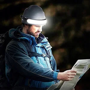 Faro LED Recargable Alta Potencia para Exterior y Pesca