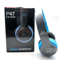 Auriculares Estéreo P47, Auriculares Bluetooth 5.0 Plegables, Auriculares Inalámbricos Deportivos para Exteriores para iPhone, Samsung, PC, Accesorios para Juegos