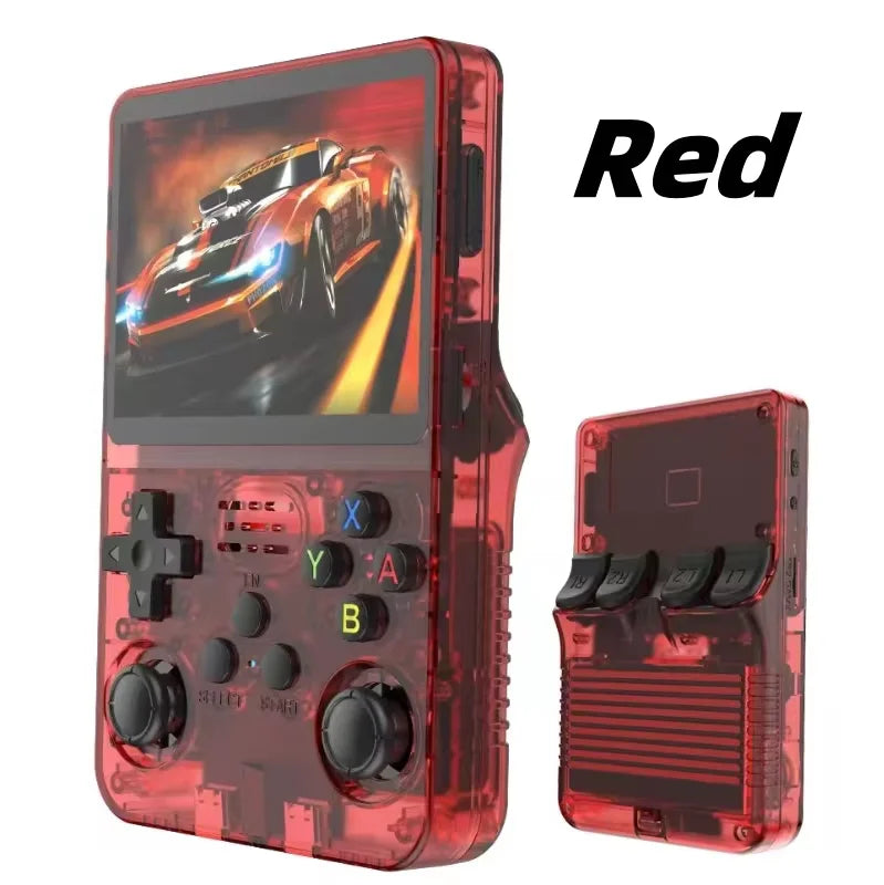 Consola de Videojuegos Retro R36S, Sistema Linux, Pantalla IPS 3.5 Pulgadas