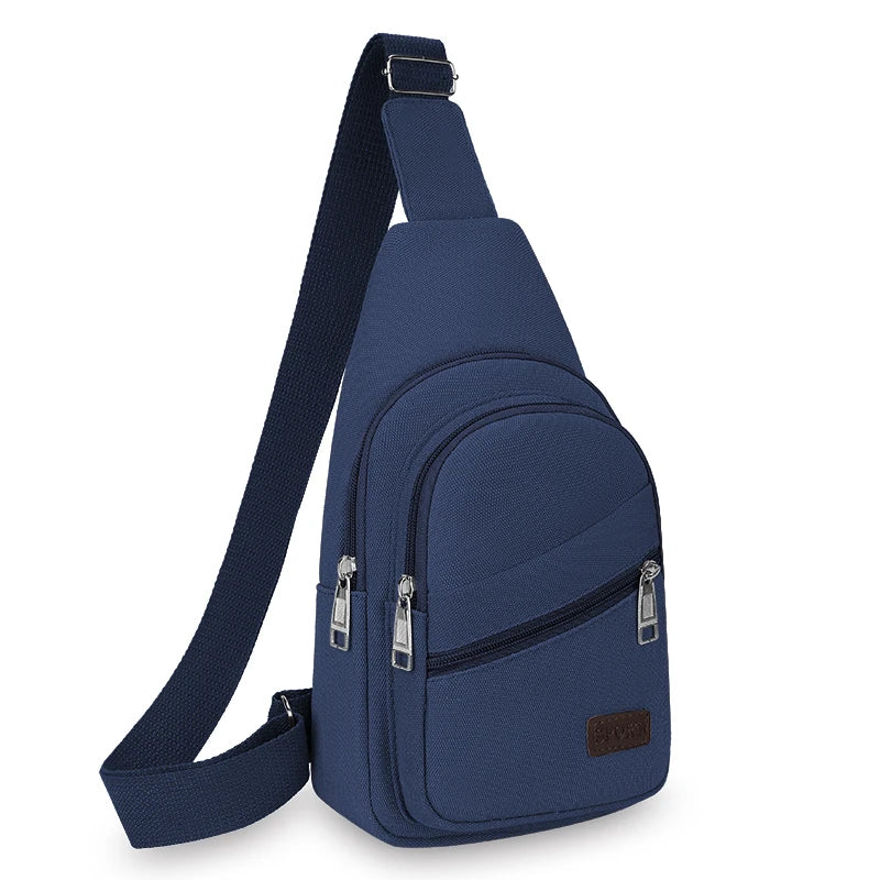 Bolso Bandolera para Hombre, Multicolor, Bolso de Pecho