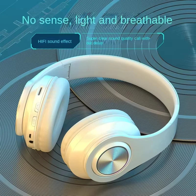 Auriculares Bluetooth Over-Ear con Cancelación de Ruido y Micrófono