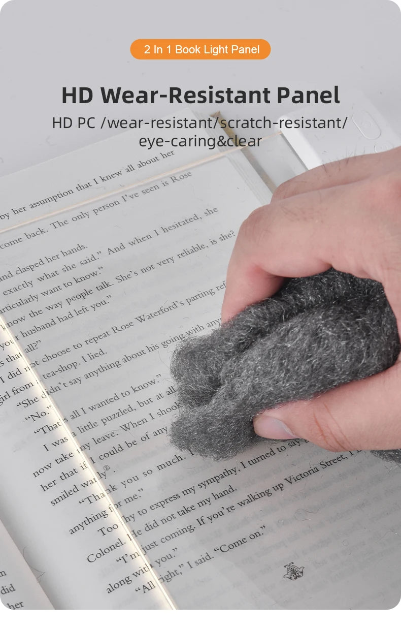 Lámpara LED de Lectura con Clip Portátil Ajustable