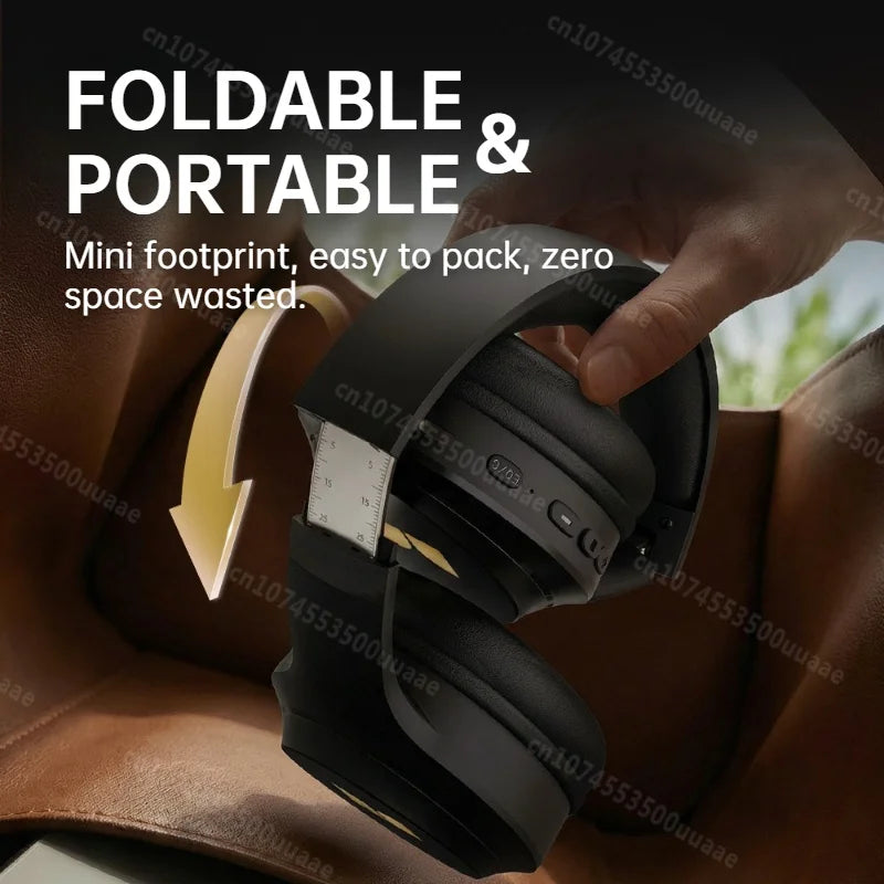 Auriculares Bluetooth 6.0 Monster Harmonic N21 con Modo EQ Dual, Sonido Estéreo Envolvente, Plegables, con Cable/Inalámbricos