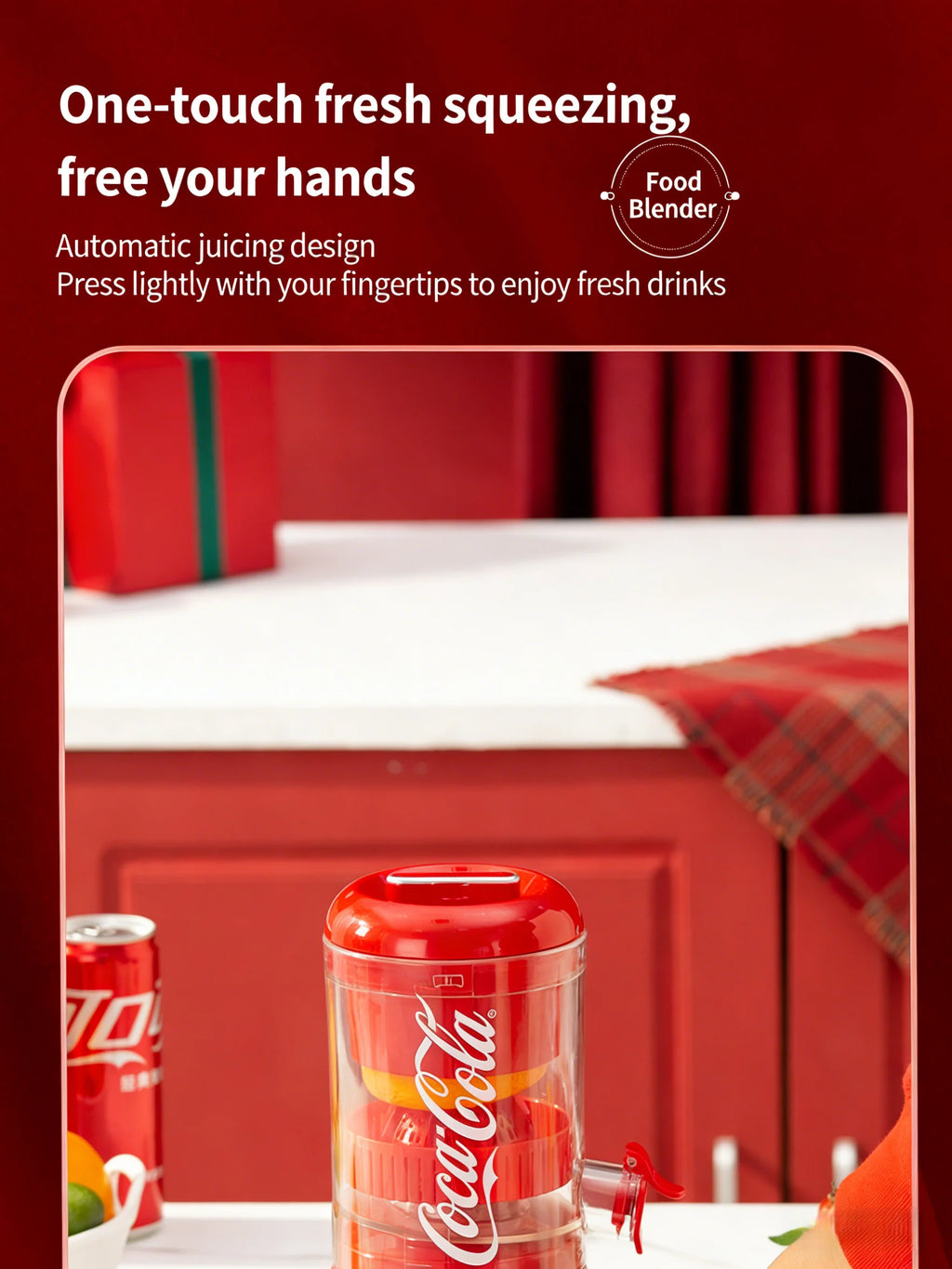 Vaso Mezclador Portátil USB con Cuchillas de Acero
