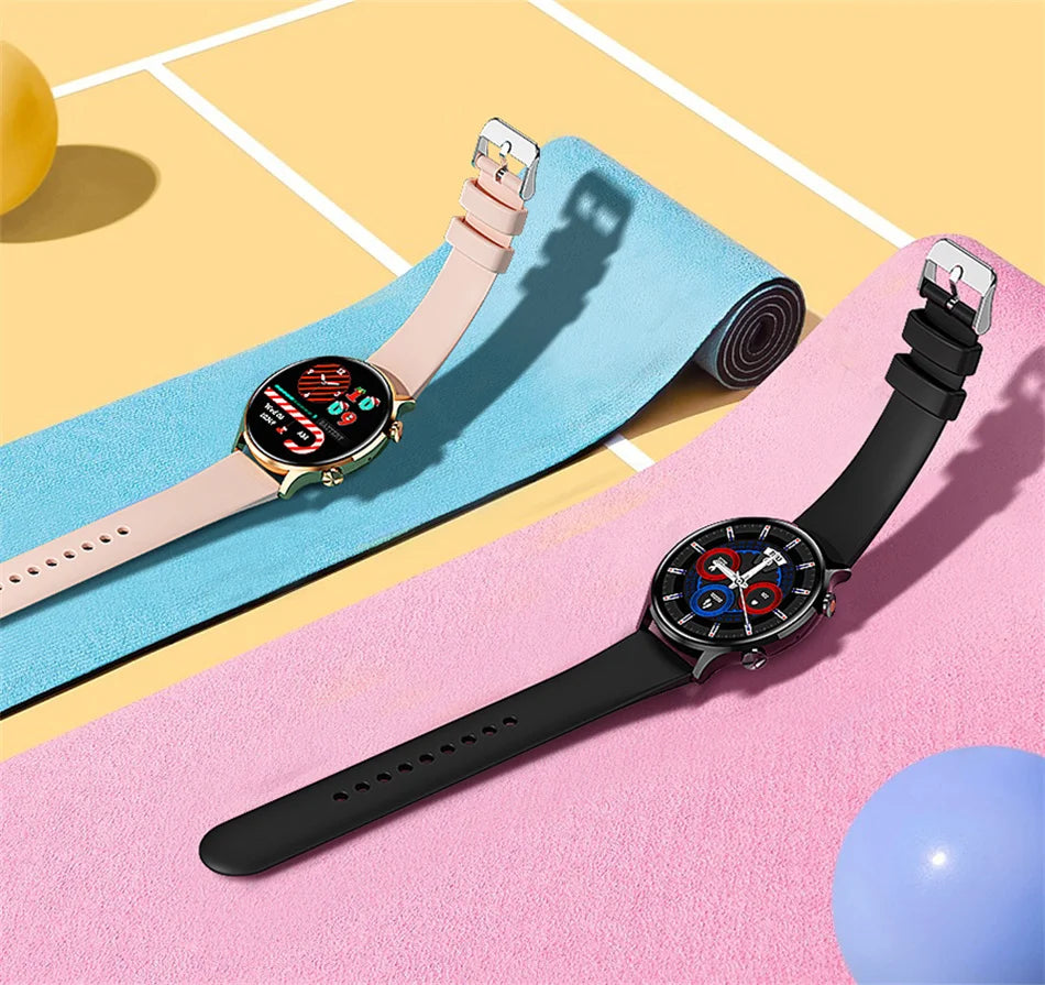 Reloj Inteligente 2026 para Mujer, Pantalla AMOLED HD, Siempre Encendida, Llamadas Bluetooth, Resistente al Agua IP68, GPS, Reloj Inteligente para Hombre, Compatible con Android e iOS