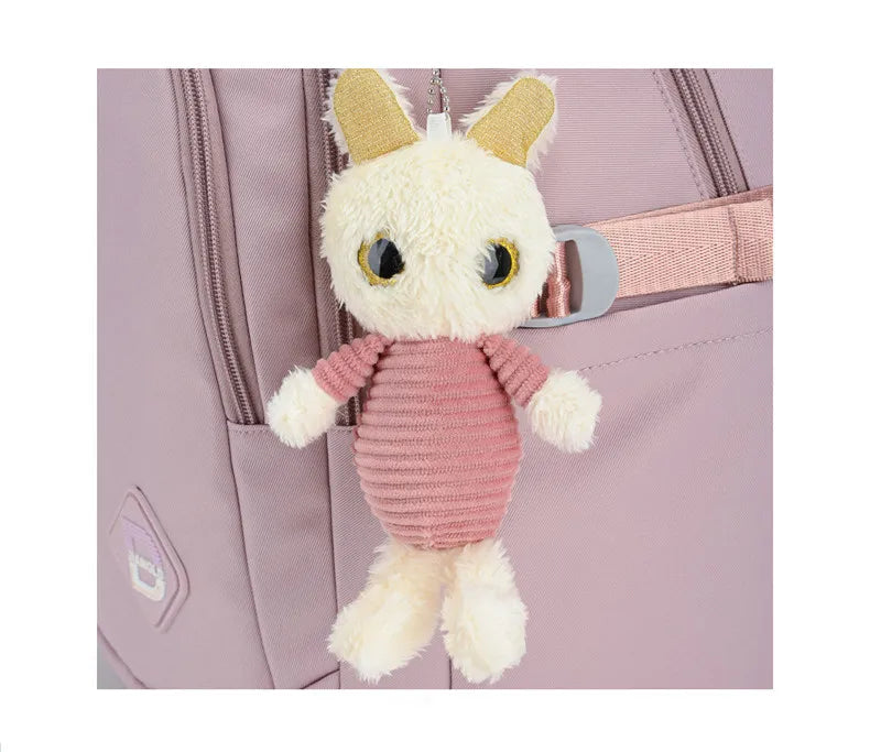 Mochila escolar para niña, mochila para adolescentes, mujeres y niños, mochila escolar rosa para primaria, mochila alta para adolescentes y niños