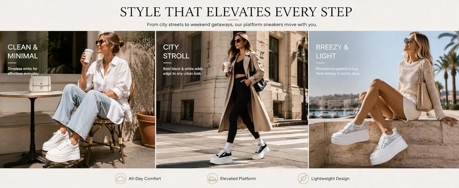 Zapatos de Plataforma Oculta para Mujer con Tacón de 9 cm