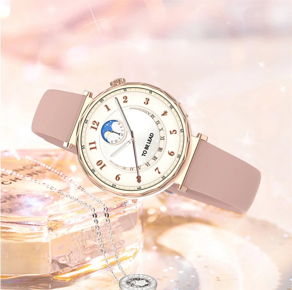 Reloj Inteligente Mujer AMOLED Bluetooth IP68