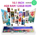 Tabletas Tipo C de 10.1 Pulgadas, Android 12, CPU MTK8183 de Ocho Núcleos, 4 GB de RAM, 128 GB de ROM, Batería de 6000 mAh, Bluetooth 5.0, GPS, Cámaras de 8.0MP+13.0MP ﻿
