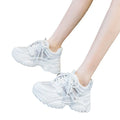 Zapatillas de Plataforma para Mujer - Suela Gruesa, Estilo Casual