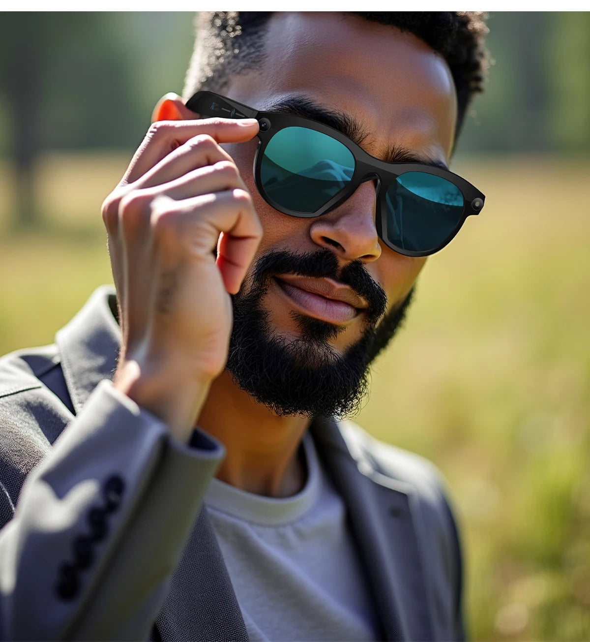 Gafas Inteligentes 4K con Cámara IA y Traducción