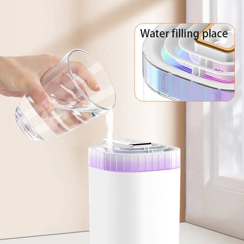 Humidificador Ultrasónico de 3L con Luz Nocturna