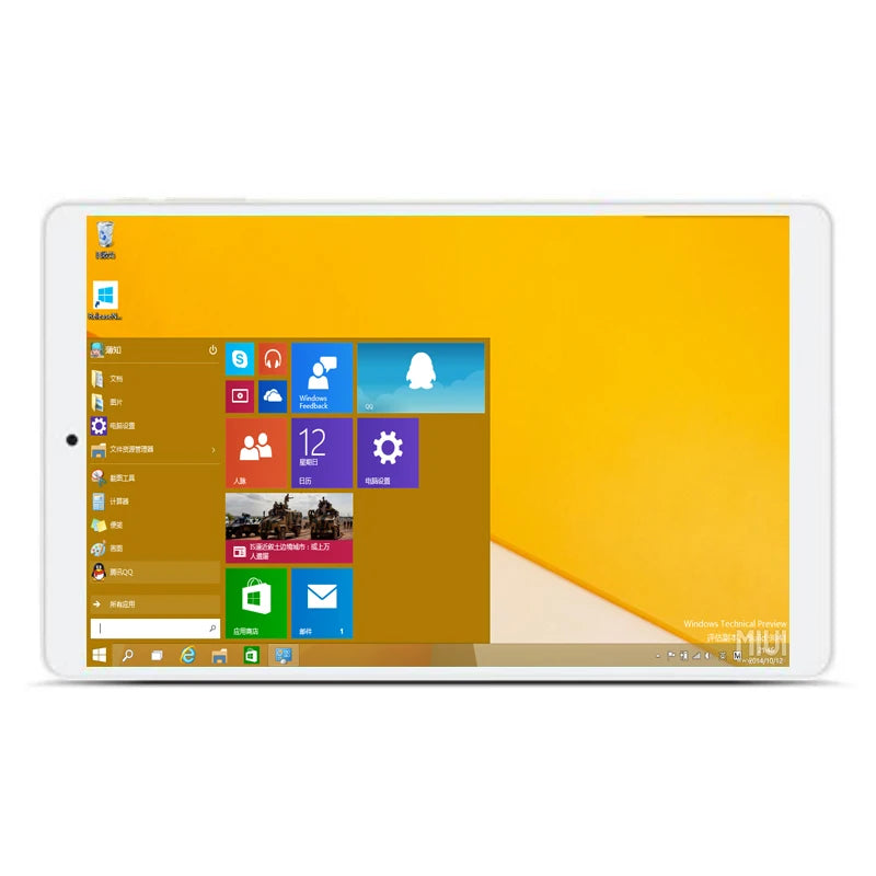 Gran oferta de tabletas Windows 10 de 8 pulgadas, resolución de 1280x800, Intel Atom Z3735F, Quad Core, 2GB de RAM, 32GB de ROM, 4000mAh, 32 bits