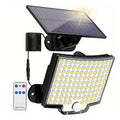 Lámpara Solar 106 LED para Exterior con Sensor de Movimiento Impermeable