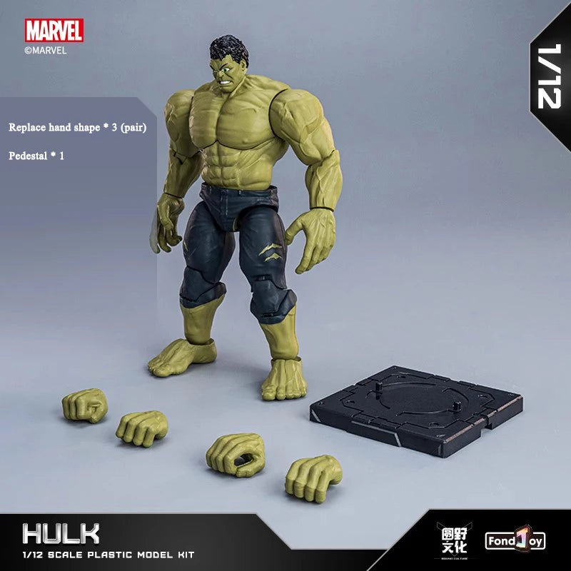 Figuras originales de Fondjoy Marve, Hulk, Thanos, Capitán América, Spider-Man, Thor, Iron Man, juguetes geniales para niños, modelos personalizados, muñecas, regalos para niños