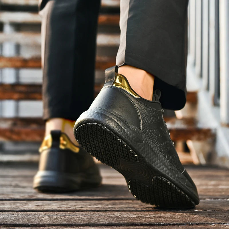 Zapatos de Cocina para Hombre — Antideslizante, Impermeables y Transpirables