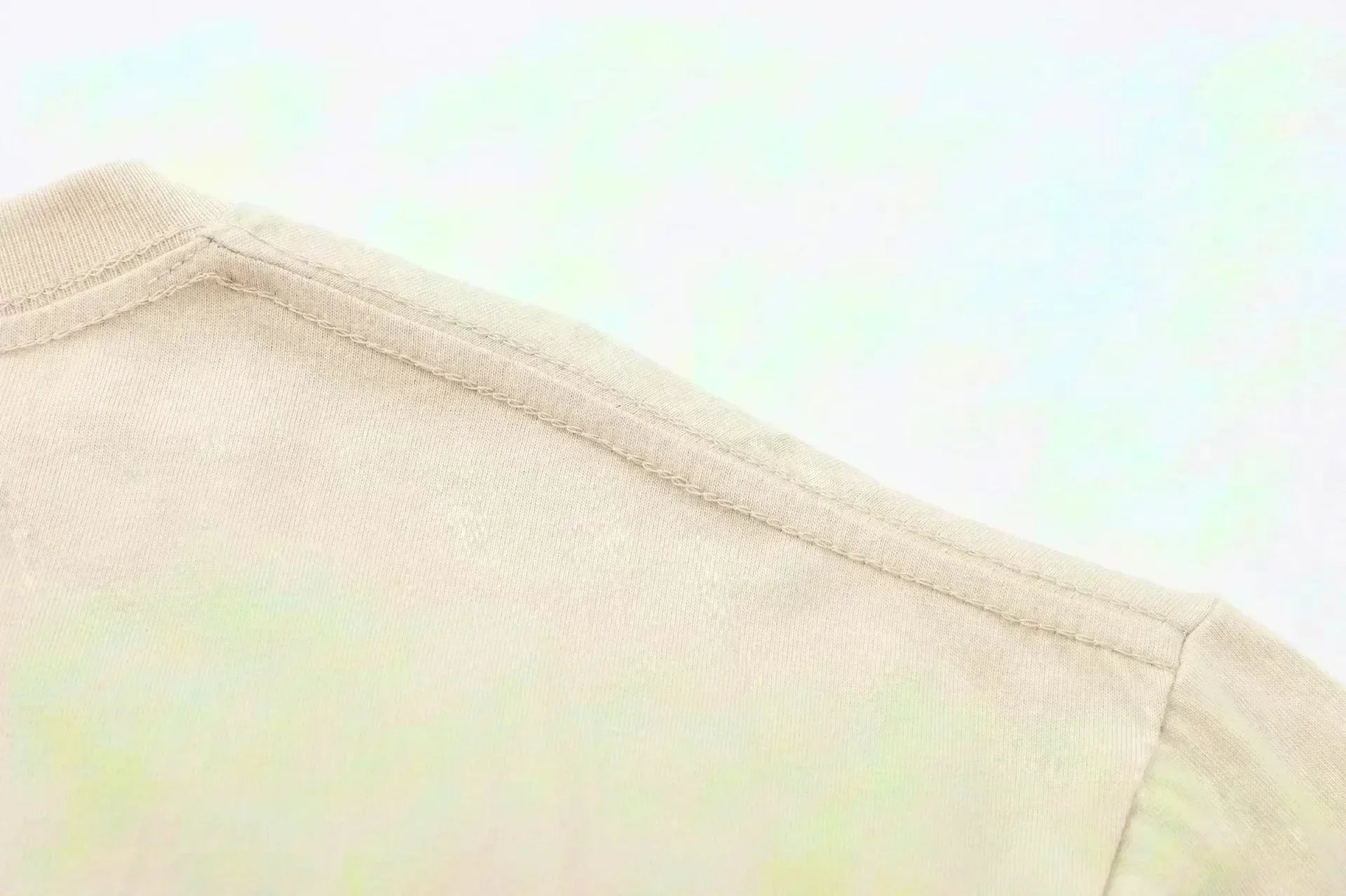 Camiseta de Algodón Holgada para Hombre y Mujer, Cuello Redondo
