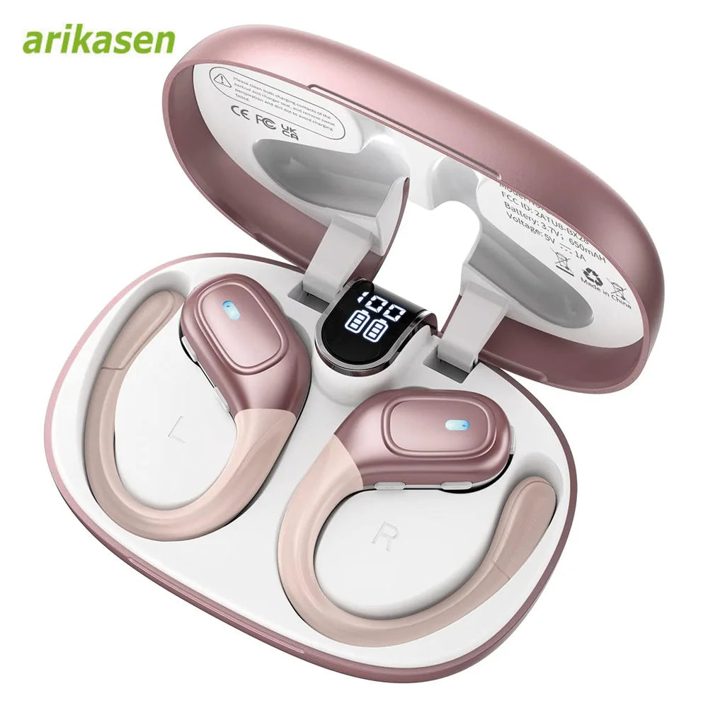 Auriculares TWS LED Resistentes al Agua Deportivos