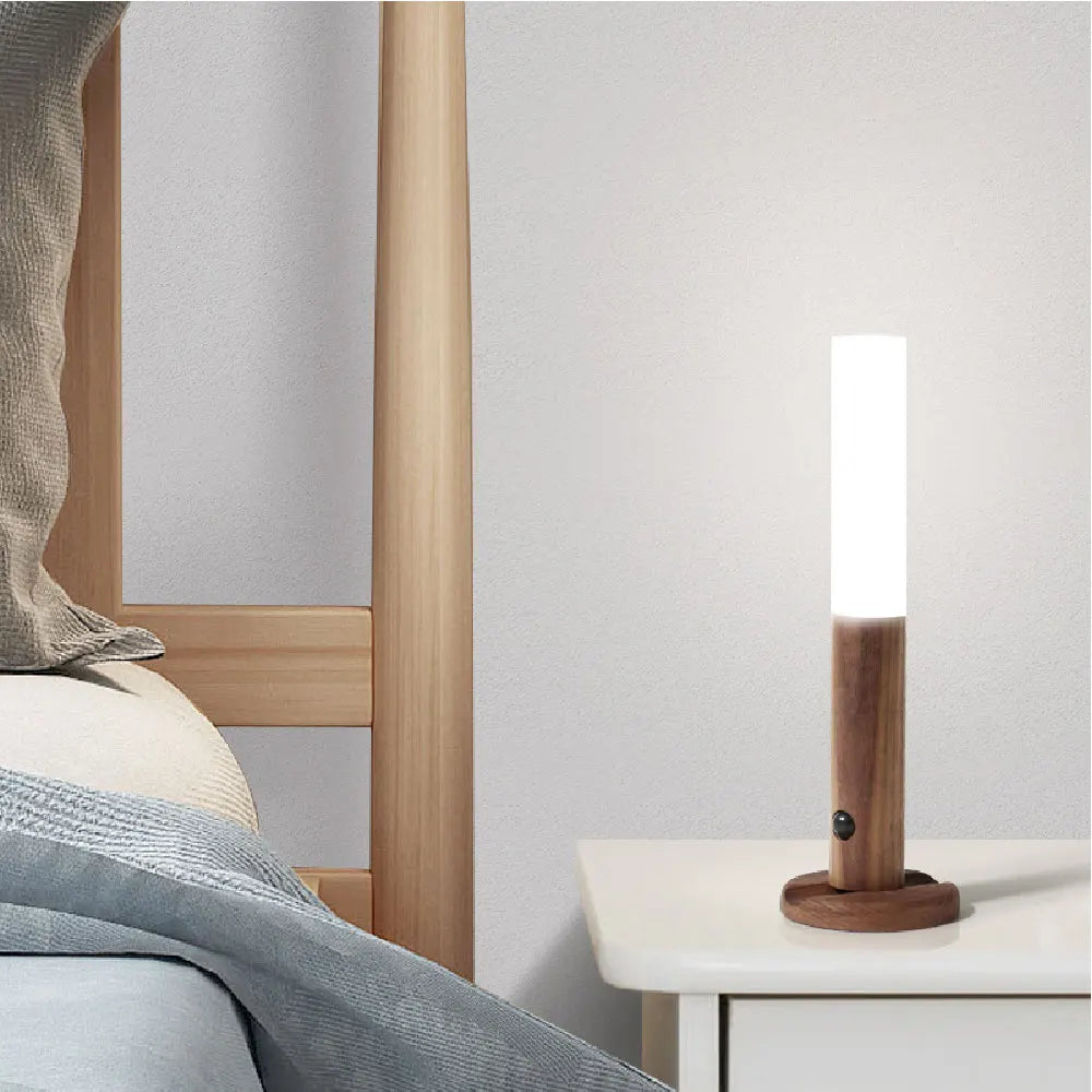 Luz LED nocturna USB, lámpara de pared magnética, armario de cocina, luz para el hogar, escalera, dormitorio, mesa, lámpara de movimiento, iluminación de noche