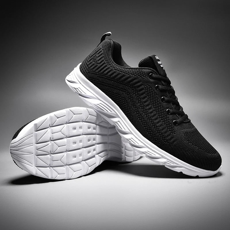 YRZL Zapatillas para correr para hombre, zapatillas deportivas ligeras a la moda, zapatillas transpirables para caminar, zapatillas deportivas cómodas para hombre