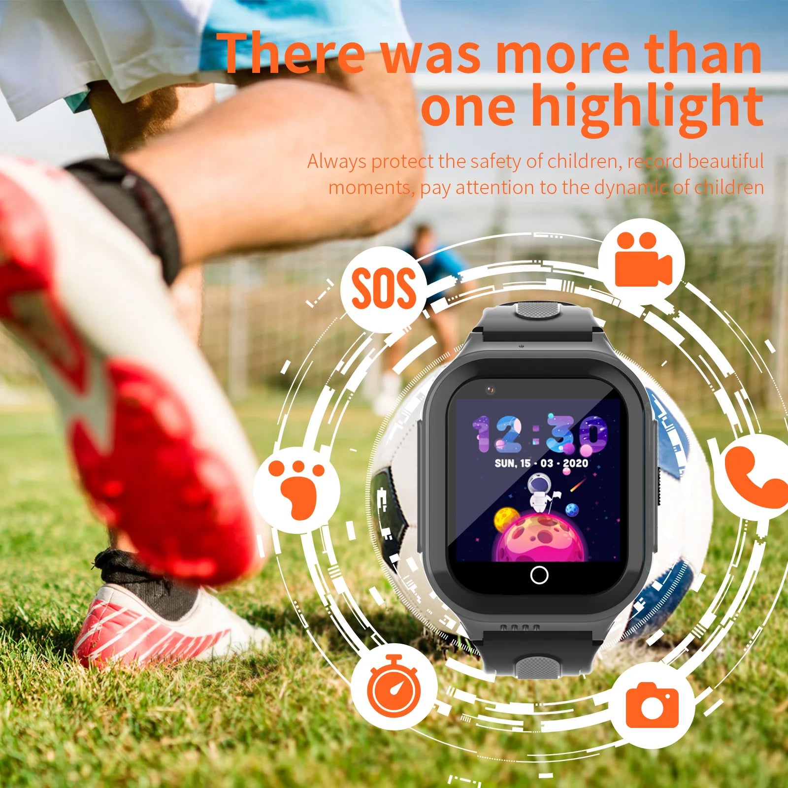 Wonlex KT24S Reloj Inteligente Niños GPS 4G