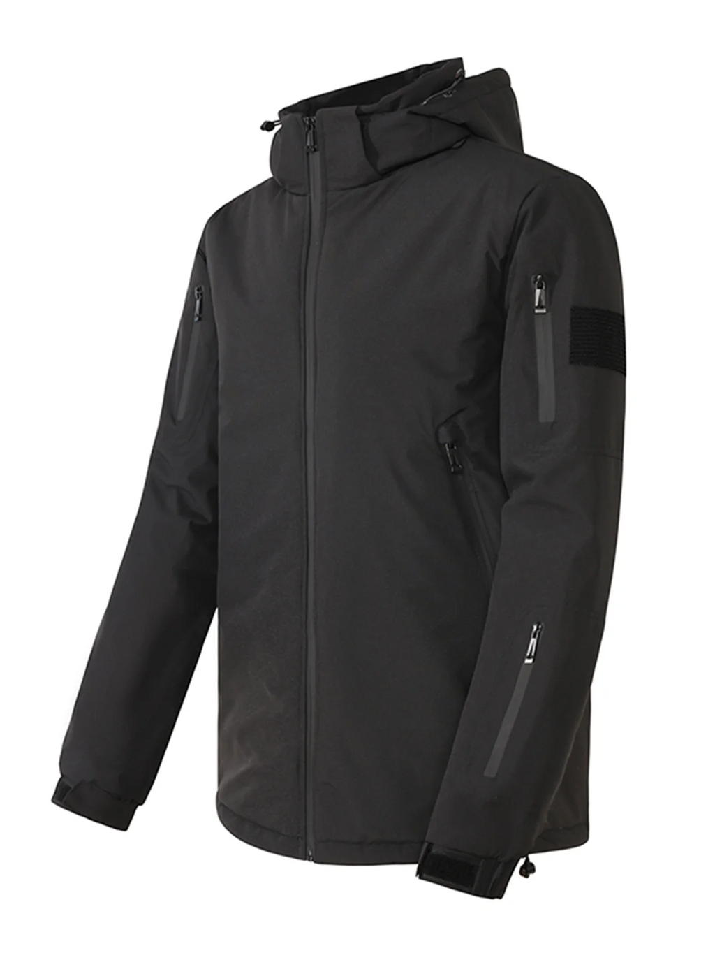 Chaqueta Calefactora con Capucha para Hombre | Calefacción USB 8 Zonas