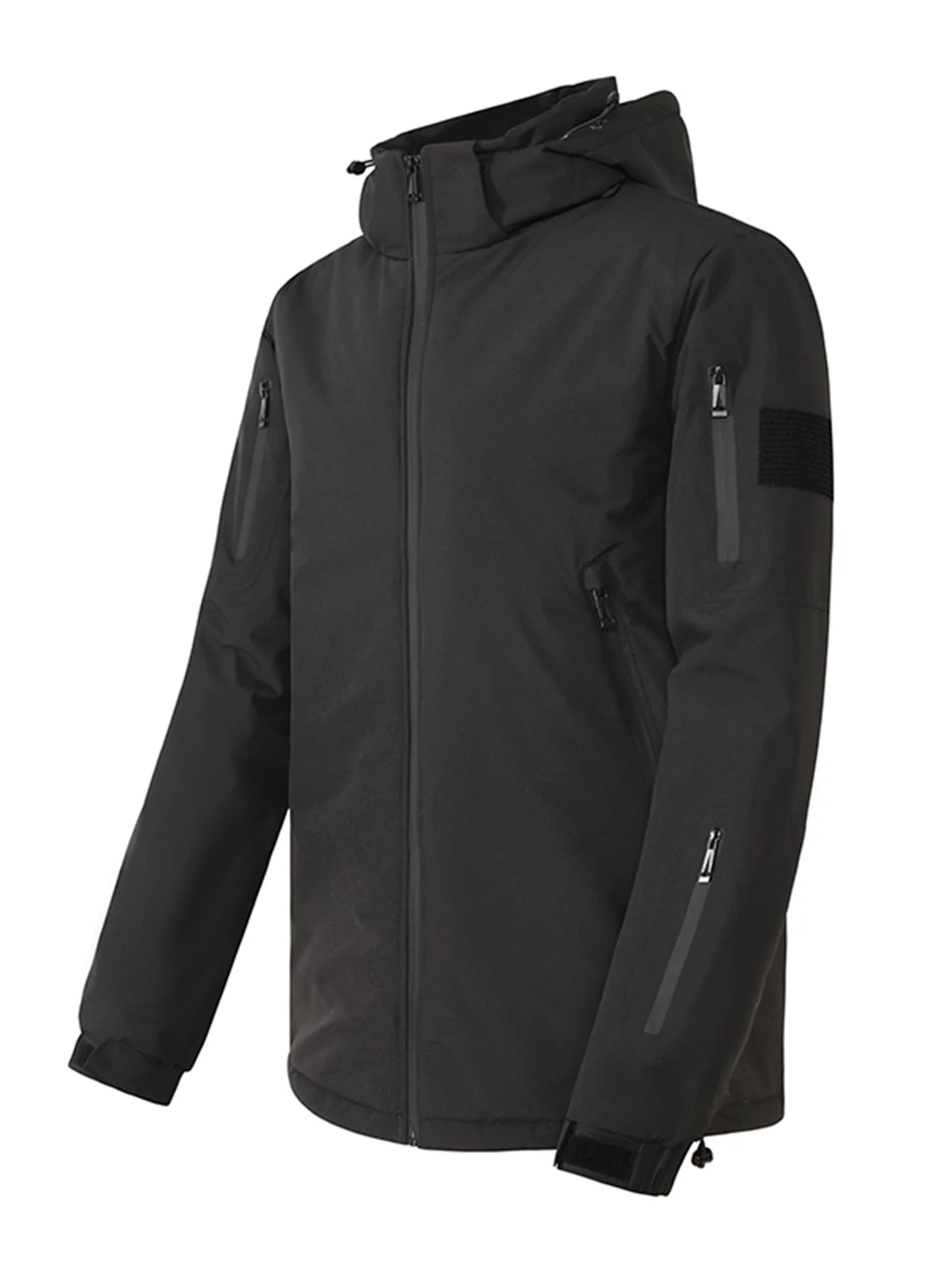 Chaqueta Calefactora con Capucha para Hombre | Calefacción USB 8 Zonas