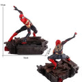 Juego de 3 figuras de acción de Spider-Man, estatuas de modelos coleccionables de Marvel para decoración de escritorio, regalo para fanáticos y coleccionistas