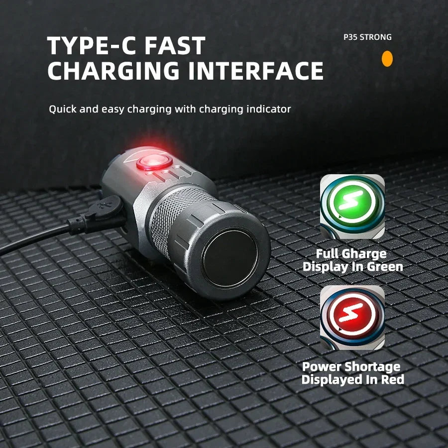 Mini Linterna LED Llavero EDC Táctica para Camping