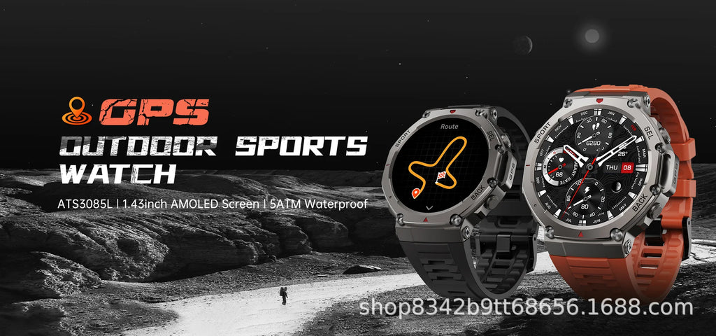 DM58 Reloj Inteligente AMOLED GPS Barómetro