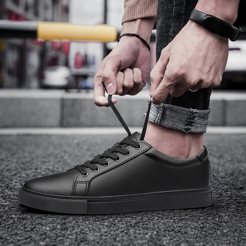 Zapatos Casuales de Cuero Genuino para Hombre | Planos Artesanales