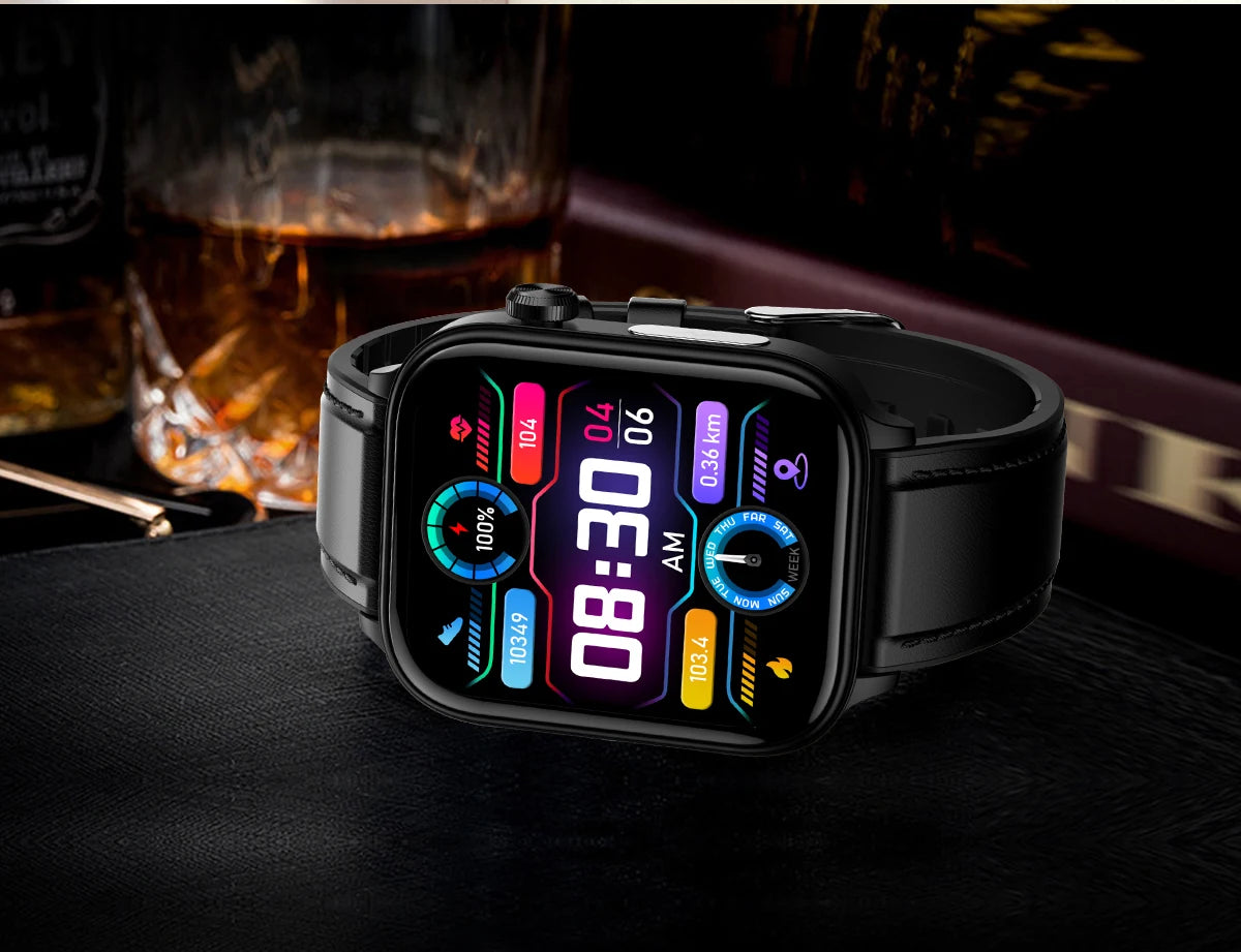 Smartwatch con Diagnóstico AI y ECG para Hombre