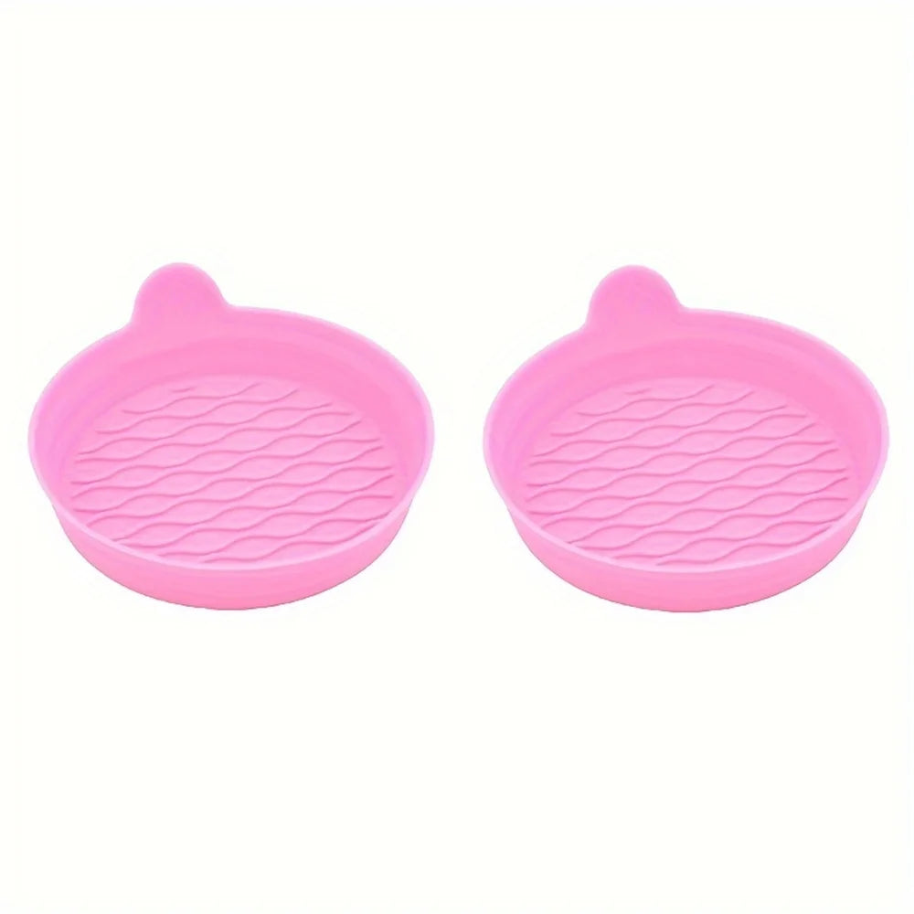 Estera Universal para taza de coche de silicona, estera para taza de agua con orificio medio para coche, estera para taza de agua creativa antideslizante circular para coche
