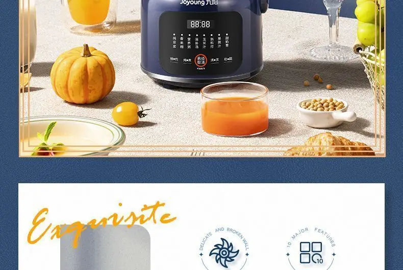 Máquina para Leche de Soya Automática Multifunción sin Filtro