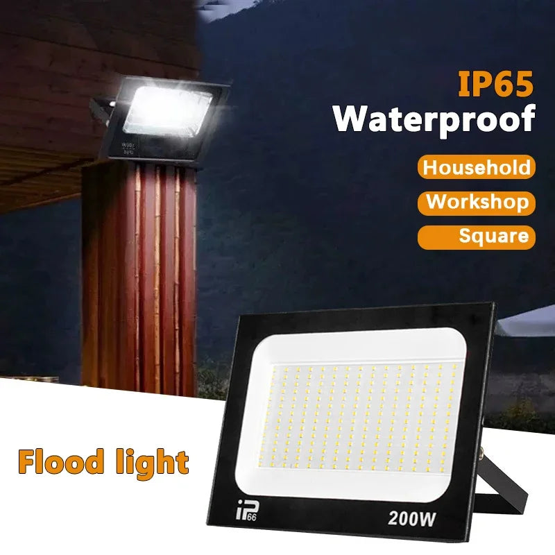 Reflector LED Exterior IP66 Impermeable para Jardín AC220V