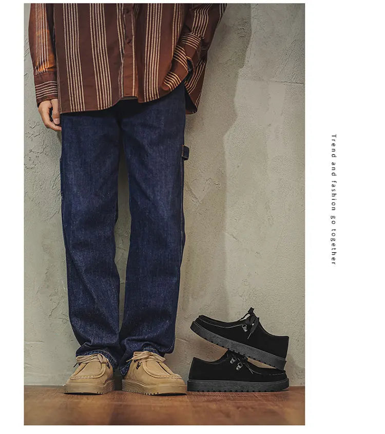 Zapatos descalzos con punta ancha para hombre, calzado informal retro clásico, zapatos ligeros para deportes al aire libre, zapatos para caminar, zapatos de trabajo de suela gruesa de color caqui