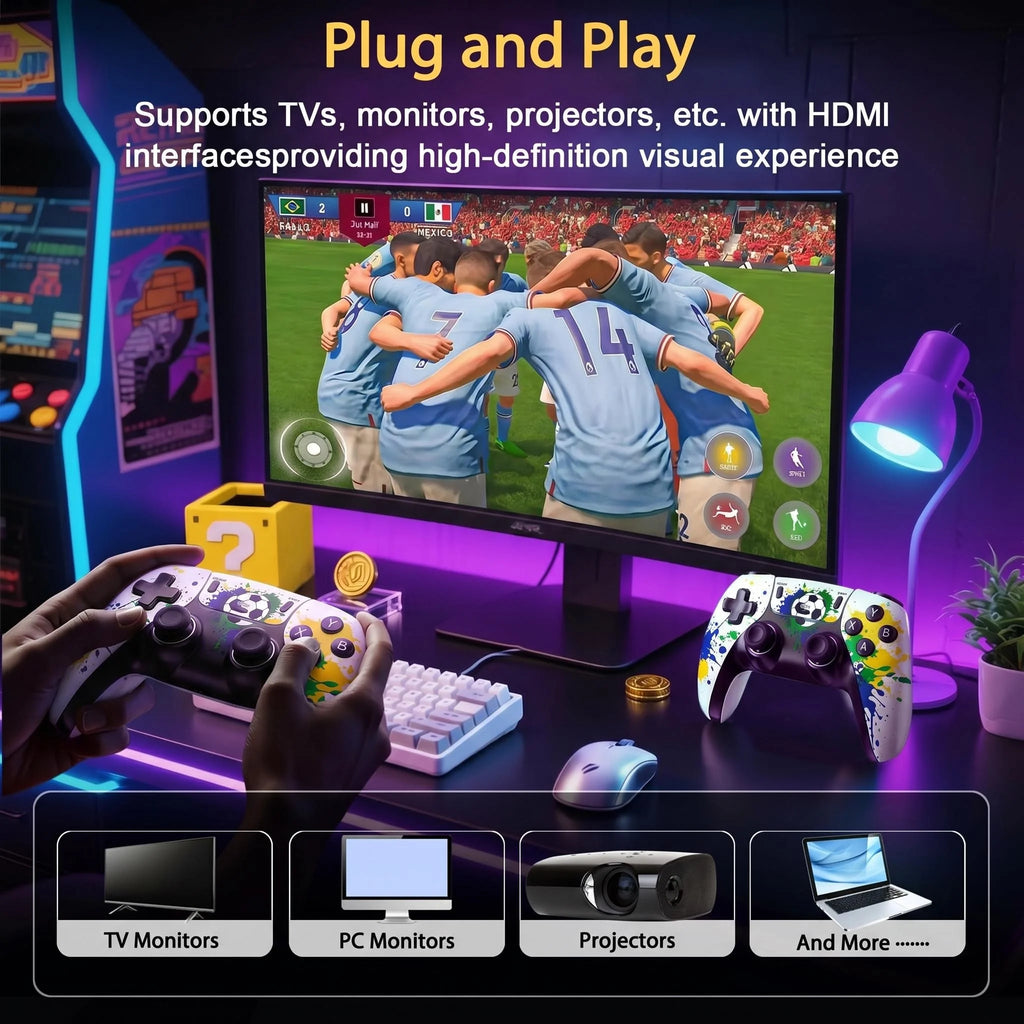 Consola de Juegos Retro 4K HD +50000 Juegos