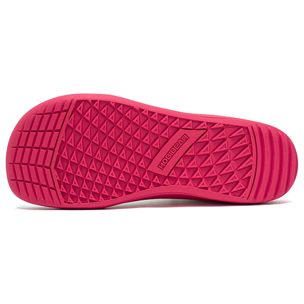 HOBIBEAR Zapatos descalzos de caña media, botines minimalistas con punta ancha Unisex, zapatillas antideslizantes de cuero Artificial para exteriores