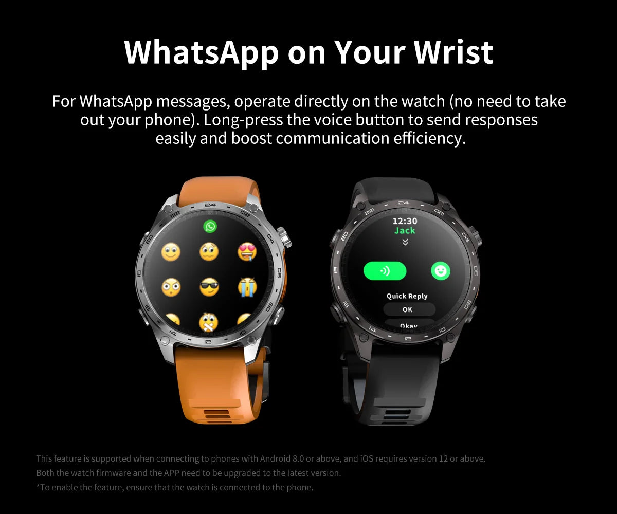 Reloj Inteligente Militar GPS Altímetro 530mAh